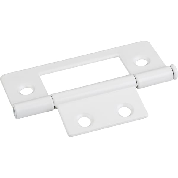 Hardware Resources White 3" Loose Pin Non-Mortise Hinge 4 Hole 9500WH - main